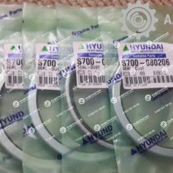S700-080206 Уплотнение пылезащитное рукояти ковша для экскаватора HYUNDAI R250LC-7A	